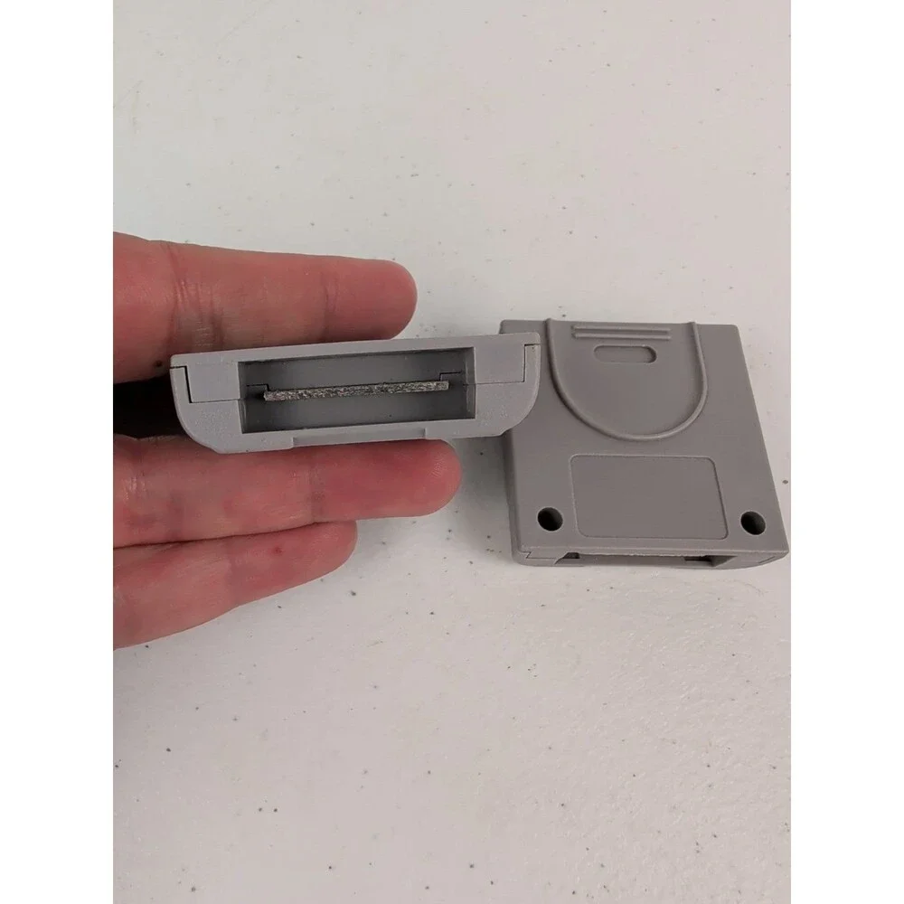 N64 Memory Card Plus Nintendo 64 Performance Authentic Genuine Lot Of 2
